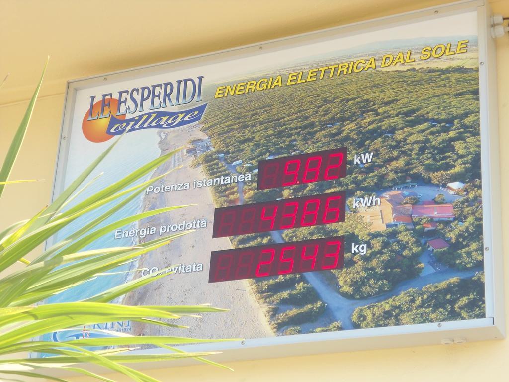 Le Esperidi Camping Ecoresort Marina Di Bibbona Ngoại thất bức ảnh